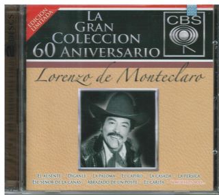 Lorenzo de Monteclaro CD New La Gran Coleccion Album 2 CDs Con 40