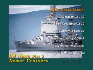 Nuclear Cruisers Films USS Long Beach California etc Warships
