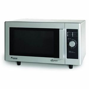 Amana RMS10D 1000 Watt Commercial Microwave with Dial Control 120V