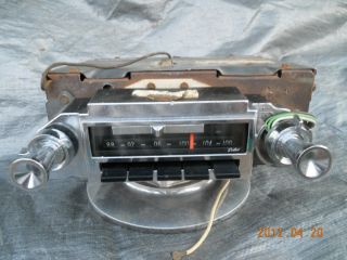  IMPALA FACTORY AM FM RADIO HARDTOP CONVERTIBLE LOWRIDER 1963 1964 GM