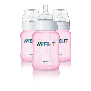 Philips AVENT 9 Ounce BPA Free Classic Polypropylene 3 Pack FAST SHIP