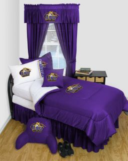 LSU Tigers Comforter Bedroom Set Twin Full Queen Buy 3 Items Free