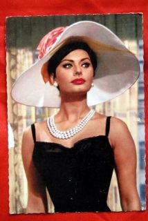 Sophia Loren 60’ Very RARE Vintage German Postcard
