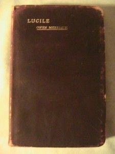 Lucile Owen Meredith 1892 Leather 100 Illustrations