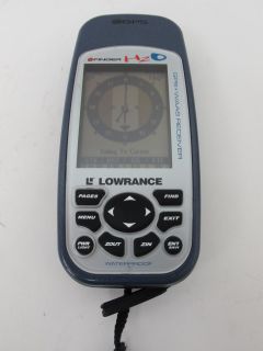 Lowrance Ifinder H20 GPS WAAS Receiver Lakemaster MN 2007 Maps