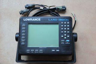 Lowrance LMS 350A GPS Fishfinder