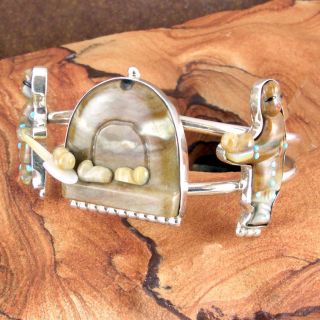Zuni Native American Bracelet by Randy Lucio SKU 219341
