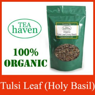 Organic Tulsi Leaf Holy Basil Herb Tea Herbal 1 oz Bag