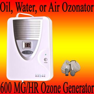 600 MG H Ozone Generator Air Water Oil Ozon Ozonator