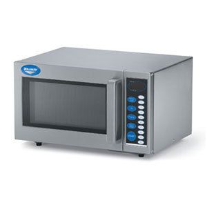 Vollrath 40819 1000 Watt Commercial Microwave Oven with Push Button