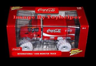 Johnny Lightning White Lightning Monster Coke Truck Art