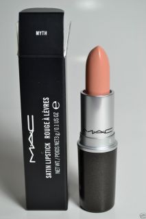 MAC SATIN Lipstick MYTH New in the BOX Authentic MAC cosmetics 3g 0