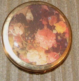 Vintage Powder Compact Made in France in Never Used Condition