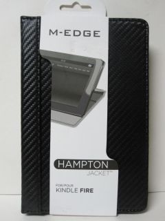 Edge Kindle Fire Hampton Jacket Case Cover Sleeve Black Textured