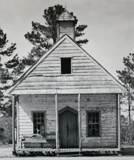 Walker Evans Photograph Country Church Near Beaufort South Carolina