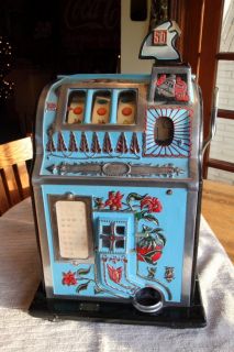 Mills Poinsettia Slot Machine Project