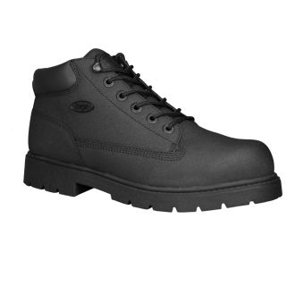 Lugz Drifter Scuff Proof Leather Steel Toe Work Boot Black Sizes 8