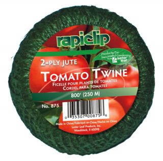 Luster Leaf 875 800 2 Ply Green Jute Tomato Twine