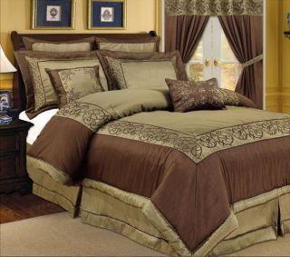 Luxury Bed Linens Full Queen Comforter Set by Royal Hotel Collection 8