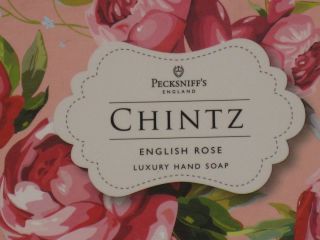 Chintz Pecksniffs English Rose Luxury Soap Gift Set of 3 in Beautiful