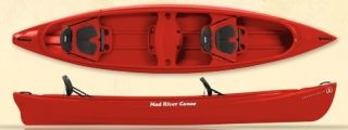 Mad River Canoe Adventure 14 Red w Oars