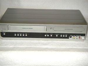 Magnavox DVD Recorder 4HEAD Hi Fi Stereo VHS VCR Combo Perfect