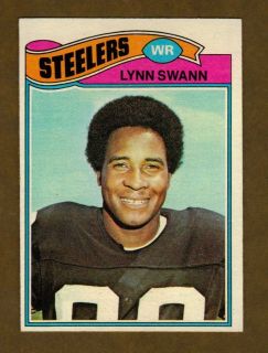 1977 Topps 195 Lynn Swann Pittsburgh Steelers HOF