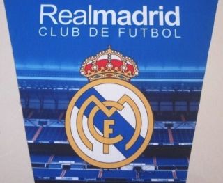 2013 New Real Madrid Football Soccer Sport Fans Larger Flag W6 31CXW