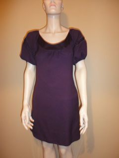 Maeve Anthropologie Plum Purple Rayon Blend Dress 0 XS