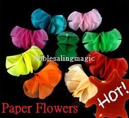 Paper Flowers Close Up Party Kids Show Stage Magic Trick
