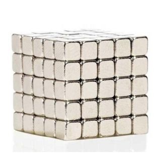125 Magnetic Cubes Magnets New in Box