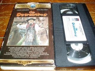The Desperados VHS Jack Palance Vince Edwards G Maharis