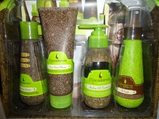 Macadamia Natural Oil Hair Care Set Shampoo Masque Healing Oil No
