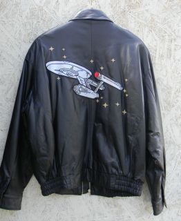 30th Anniversary Leather Star Trek Jacket