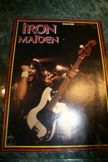 IRON MAIDEN SOUNDS SPECIAL FAN LIBRARY ED NO.11 UK IMPORT RARE NWOBHM