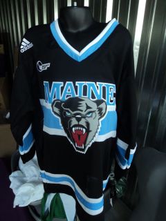 Adidas Maine Black Bears Premier Sewn Youth 1865 Hockey Jersey XL