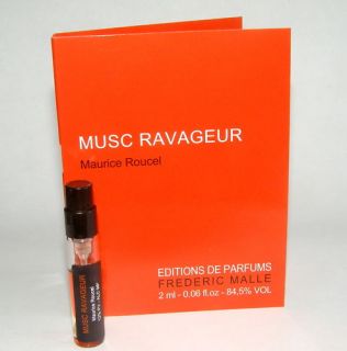 Frederic Malle Maurice Roucel Musc Ravageur 2ml New