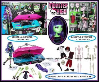 Monster High Create A Monster Design Lab Vampire Gargoyle Starter Set