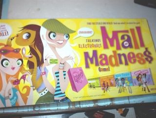 MALL MADNESS ELECTRONIC TALKING SHOPPING GAME COMPLETE WORKS PERFECTLY