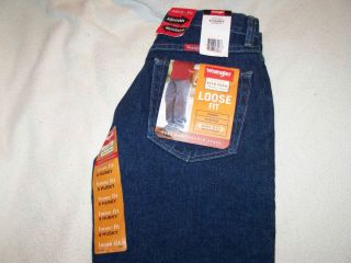 Boys Pants Jeans Size 8 Husky Wrangler Loose Fit