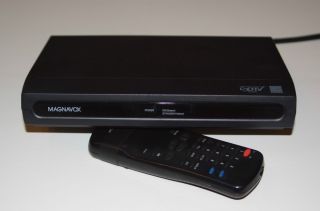 Magnavox Digital to Analog TV Converter Box with Remote Cords TB110MW9