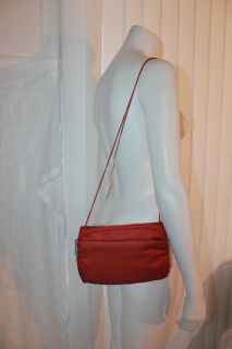 Mandarina Duck Red Shoulder Bag with Coin Purse