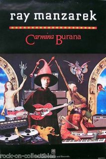 The Doors Ray Manzarek Carmina Burana Promo Poster