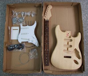 Maple Neck with Stratocaster Guitar Body Unfinish