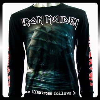 Iron Maiden Rock Punk LS Long Sleeve T shirt Sz XL Heavy Metal Men