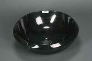Soluna 16 Black Marble Stone Vessel or Drop in Sink