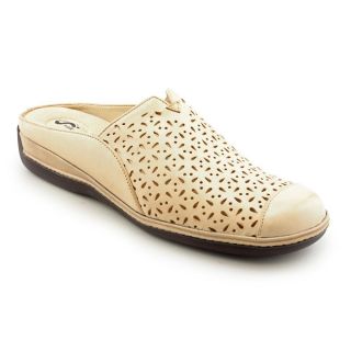 Softwalk San Marcos Womens Size 13 Tan Leather Slides Sandals Shoes