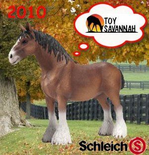 Schleich Horses Clydesdale Stallion Horse 13670 New