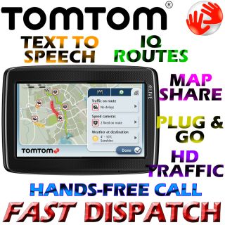 TomTom Go Live 820 UK Europe 45 Countries Maps GPS Live Services Brand