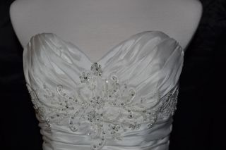 Casablanca Bridal Wedding Gown Dress 1927 Sz 12